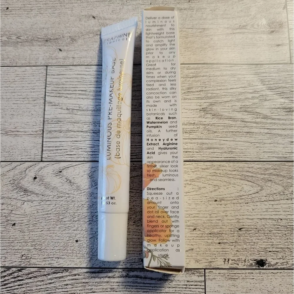 Seraphine Botanicals Pumpkin and Silk Pre Makeup Base
